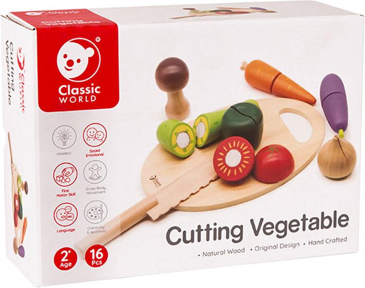 Image du produit Classic World Légumes en bois