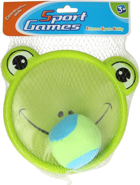 Actual product image Catch and throw game Velcro Kikker