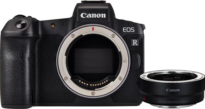 Image du produit Canon EOS R + adaptateur EF-EOS R (30.30 Mpx, Plein format)