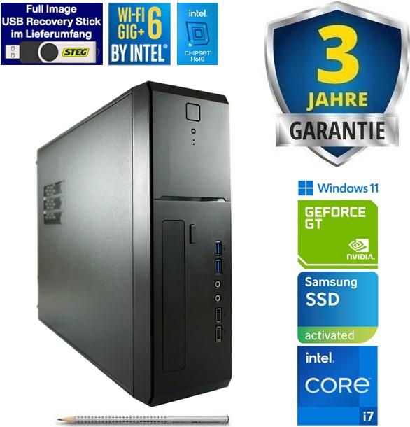 Image du produit STEG PC Professional 70 VI (CH, i7, 16GB, 1TB SSD, Nvidia GT 1030, W11P) (Intel Core i7-12700, 16 Go, 1000 Go, GeForce GT 1030)