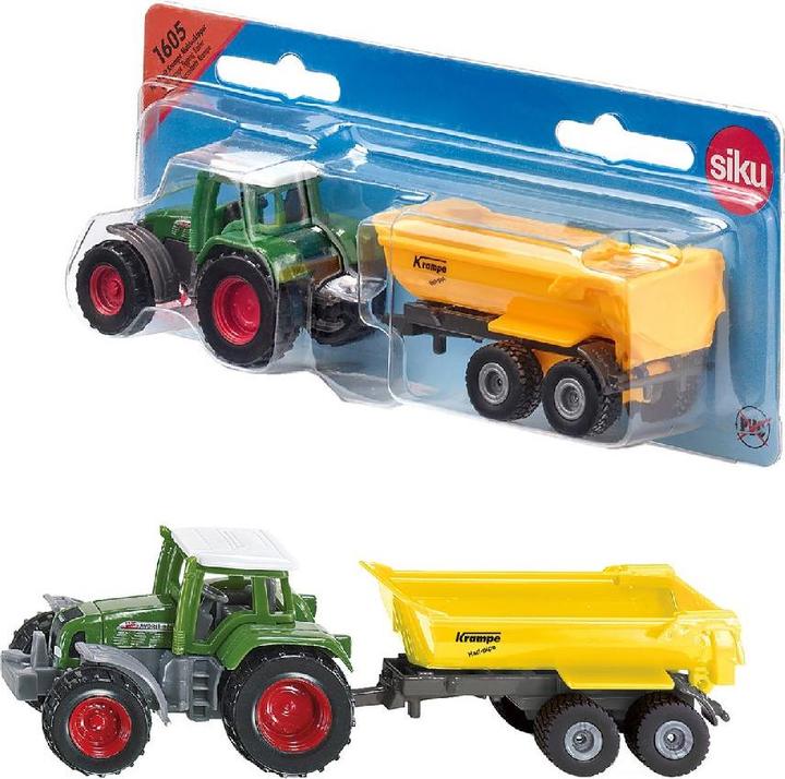 Immagine prodotto Siku Fendt con dumper Krampe