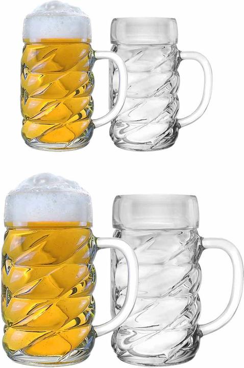 Produktbild Stölzle Bierkrüge Diamond (1 l, 4 x)