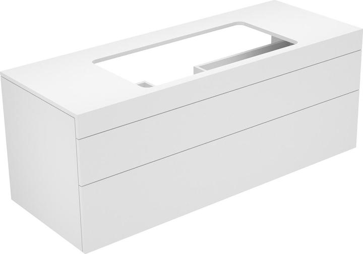 Produktbild Keuco Waschtischunterbau EDITION 400 1400x546x535mm o HL-Boh we h Glas ca kl (140 x 53.5 x 54.5 cm)