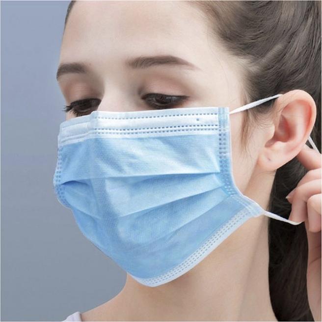 Image du produit Kibernetik Masque buccal jetable 3 couches PP 50 pces dans un carton (KN95, 50 x)