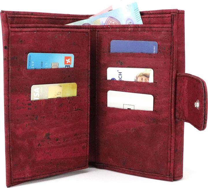 Actual product image CorkLane Wine" wallet