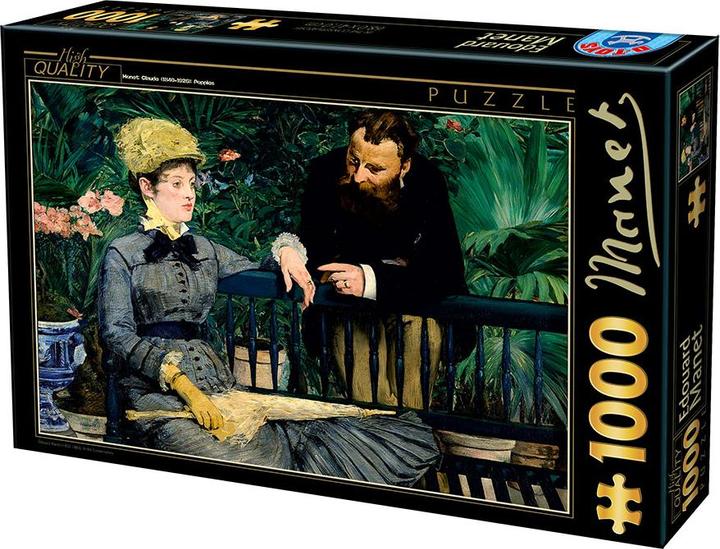 Immagine prodotto D-Toys Puzzle 1000 Manet, Conversazione (1000 pezzi)