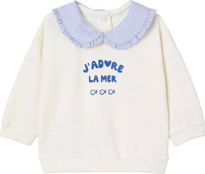 Produktbild Vertbaudet Baby Sweatshirt mit Bubikragen und Recycling-Polyester (92)