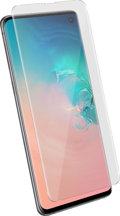 Actual product image Avizar Glass with liquid glue and UV light (2 Piece, Samsung Galaxy S10)