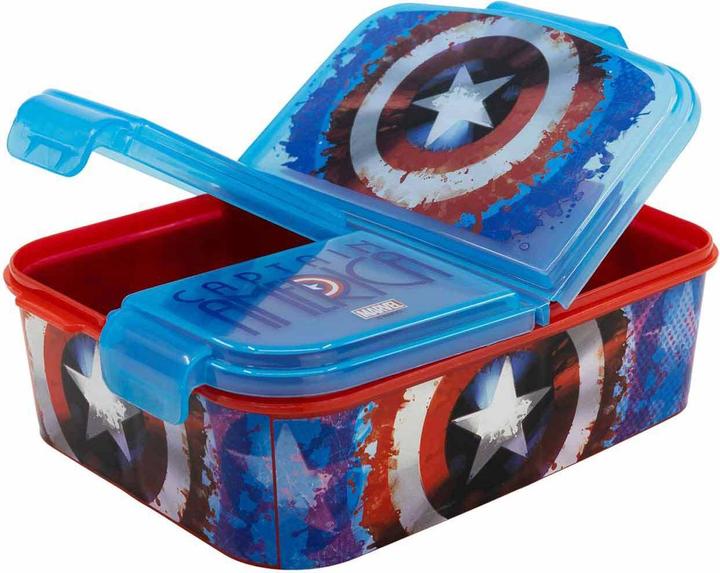 Produktbild Stor Brotdose & Trinkflasche Captain America