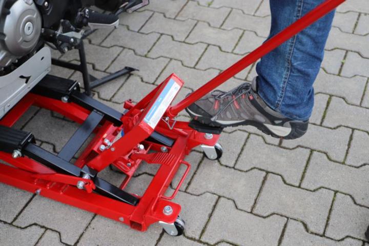 Actual product image Cartrend Motorcycle lifting platform