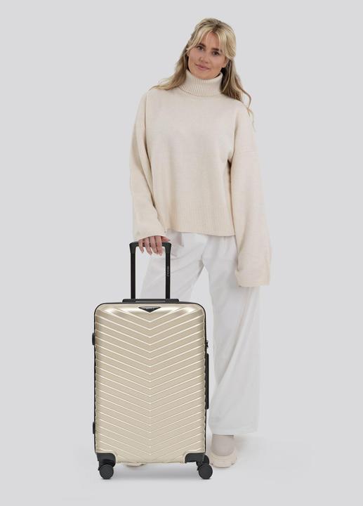 Image du produit Redolz Essentials 18 4 roues trolley 66 cm avec soufflet extensible (72 l, M (50 - 90l))