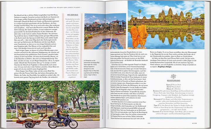 Produktbild Bildband Die 50 schönsten Reisen von (Deutsch, Lonely Planet Verlag, 2024)