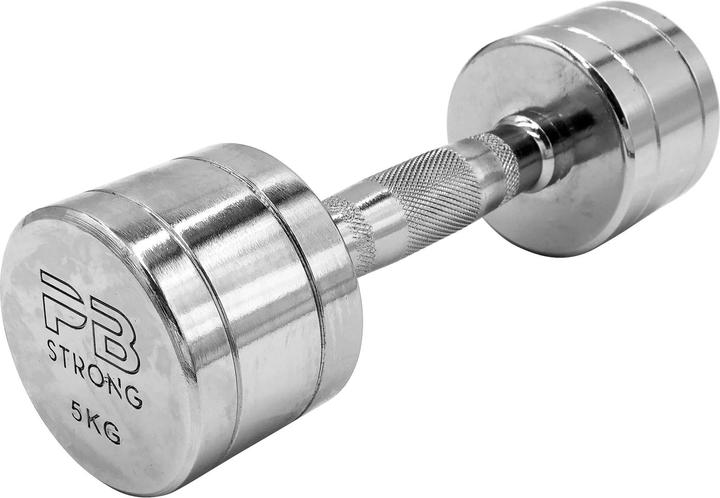 Image du produit Perform Better Haltère court en chrome 5kg (1 x 5 kg)