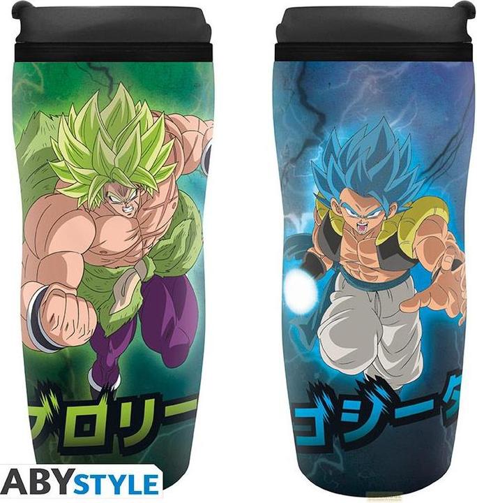 Immagine prodotto ABYstyle Dragon Ball Broly Travel Mug: Broly Vs Gogeta (355 ml, 1 x)