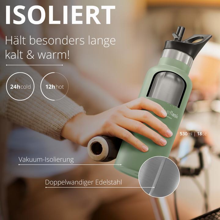 Produktbild BeMaxx Active Flask Trinkflasche SMB, 950ml (0.95 l)