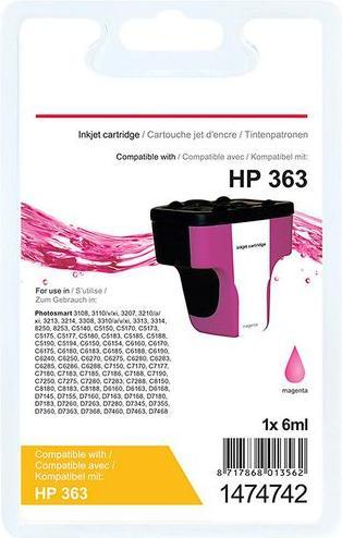 Immagine prodotto Office Depot Cartuccia d'inchiostro compatibile HP 363 C8772EE Magenta (M)