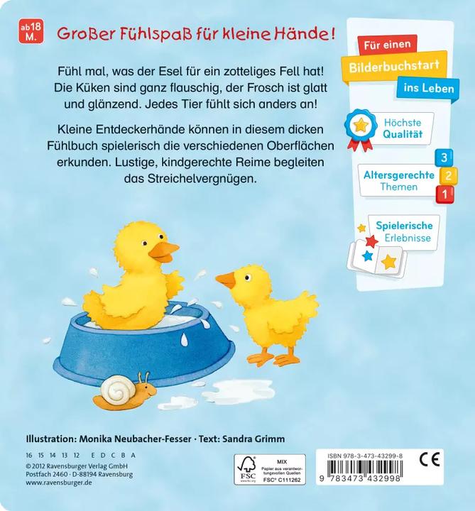 Actual product image Ravensburger Tier Fühlbuch (German)