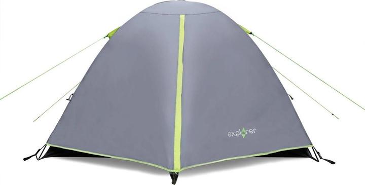 Immagine prodotto Nils Nc6004 Tenda Da Campeggio Explorer Camp Grigio (2.40 kg, 3 persone)