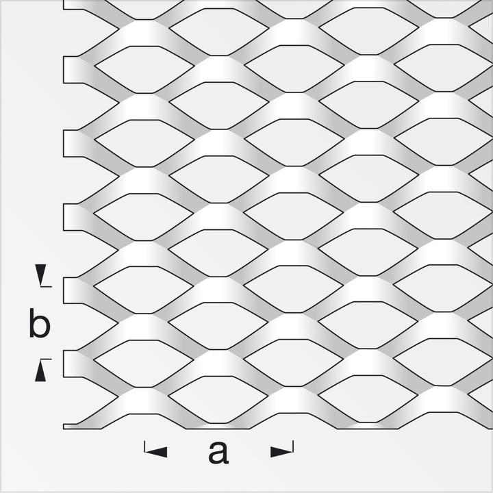Immagine prodotto Alfer lamiera stirata (1000 mm, 300 mm, 1.20 mm)