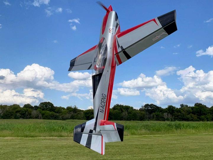 Produktbild Extremeflight-RC EXTRA NG 114" rot/silber ARF Kunstflugmodell