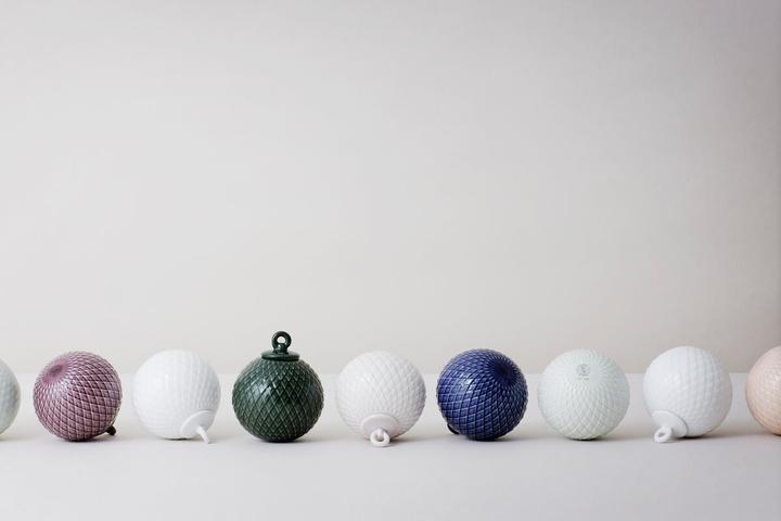 Produktbild Lyngby Rhombe DekoKugel (Ø 7 cm)