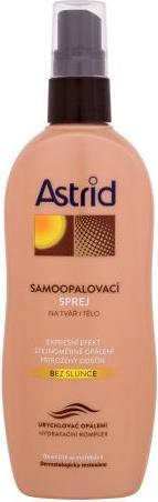 Astrid Self Tanning Spray On Face And Body 150 Ml (Selbstbräunungsserum, 150 ml)