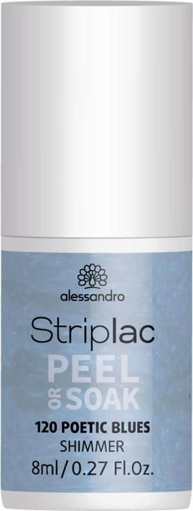 Image du produit Alessandro Striplac Peel or Soak (Blues poétique, Vernis à ongles peel off)