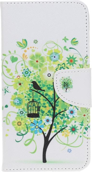 Actual product image Ueli Express iPhone 12 / iPhone 12 Pro book case Case with card holder tree (Apple iPhone 12, Apple iPhone 12 Pro)