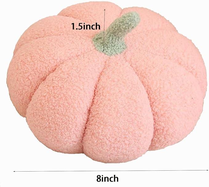 Produktbild Alopini Plüsch-Kürbis-Kissen - Dekoratives Kissen für Zuhause - Geeignet für Säuglinge & Kleinkinder 0-3