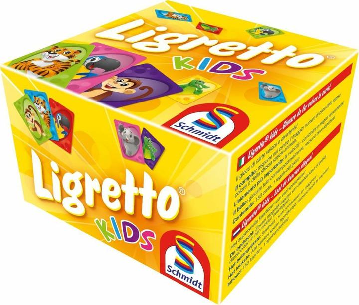 Actual product image Schmidt Spiele Ligretto Kids (German, English, French, Italian)