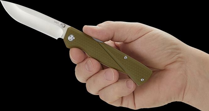 Actual product image CRKT Kova OD Green (8.88 cm)