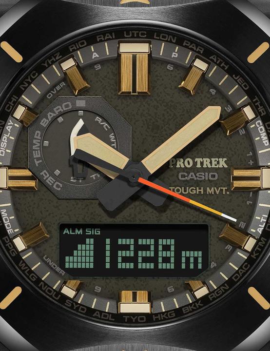Produktbild Casio Pro-Trek - PRW-6900Y-3ER (Digitaluhr, Analoguhr, 45 mm)