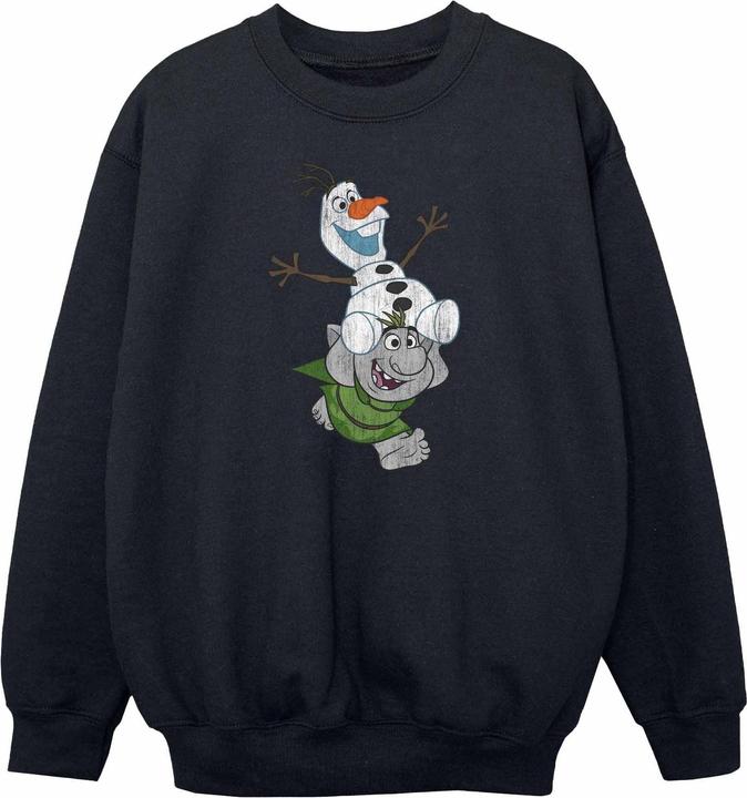 Produktbild Disney Frozen Olaf And Troll Sweatshirt Mädchen (140, 146)