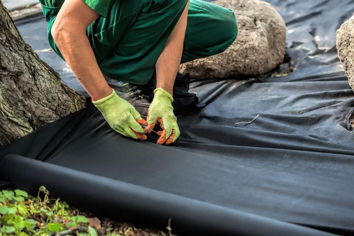 Produktbild Aquagart 150m x 1m Unkrautvlies UV-Stabil mit 2 Oberflächen Gartenvlies Mulchvlies PES/PP