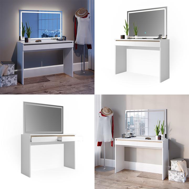 Actual product image Vicco Emma with lighting (120 x 43 x 83 cm)
