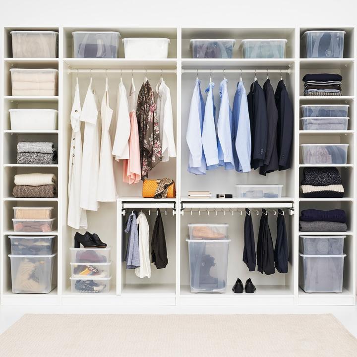 Immagine prodotto Rotho Scatola da 70 l con coperchio LONA Trasparente (70 l)