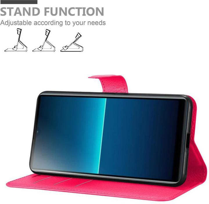 Actual product image Cadorabo Book with stand function cover (Sony Xperia L4)