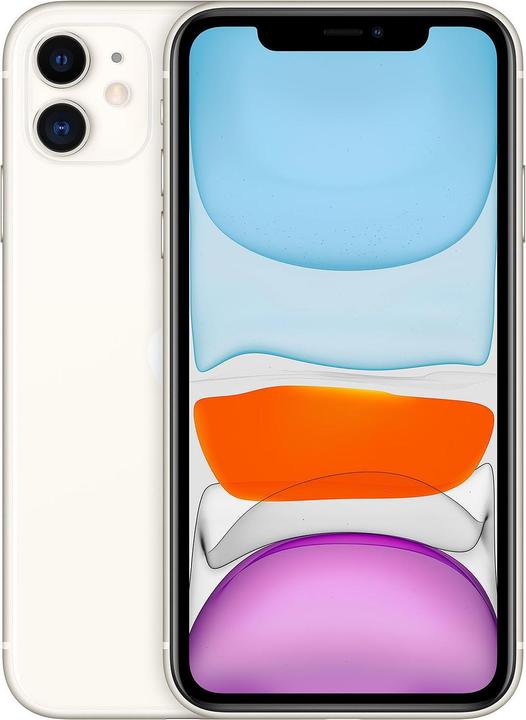 Re!commerce iPhone 11 (64 GB, White, 6.10", 12 Mpx, SIM + eSIM, B / Very good)