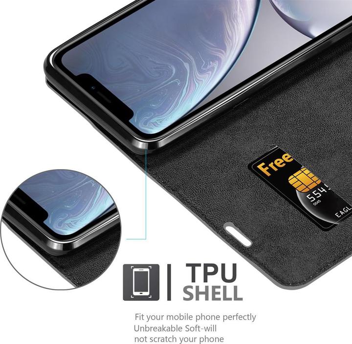 Image du produit Cadorabo Book Invis. Étui magnétique (Apple iPhone XR)