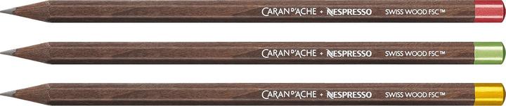Actual product image Caran d'Ache Nespresso Swisswood (3 mm, HB, 3 x)