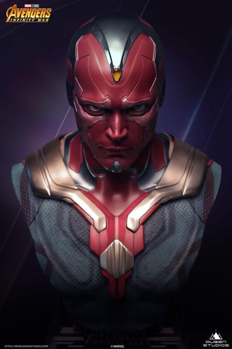 Image du produit Queen Studios Avengers Infinity War buste 1/1 Vision 66 cm