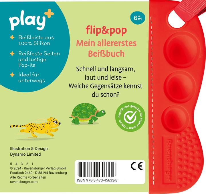 Actual product image Ravensburger play+ flip&pop: First opposites (German)