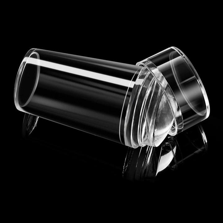 Actual product image JTI Transparent nail stamp for manicures (Nail punch, Transparent)
