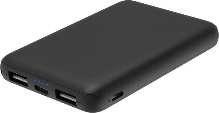 Image du produit Platinet Powerbank Polymer 5000 mAh Juodas (PMPB5SB) (5000 mAh, 18.50 Wh)