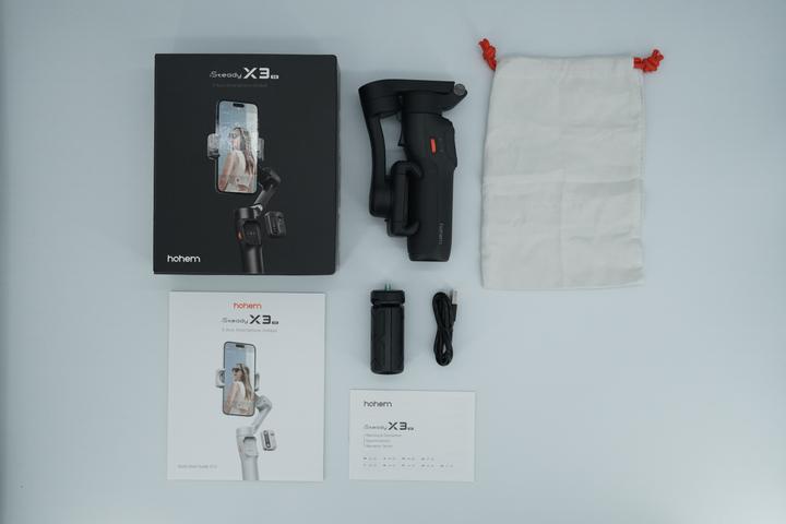 Actual product image Hohem iSteady X3 SE Black (Smartphone, 0.30 kg)