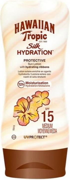 Immagine prodotto Hawaiian Tropic Idratazione della seta (Crema solare, SPF 15, 180 ml, 222 g)