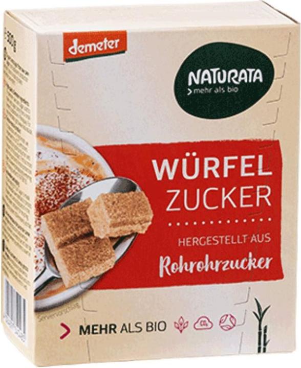 Produktbild Naturata Würfelzucker Roh-Rohrzucker Bio (500 g)