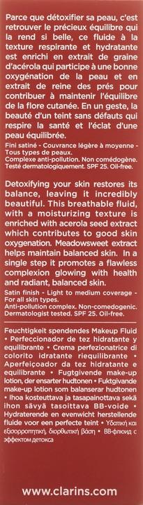 Actual product image Clarins BB Skin - Detox Fluid Dark 03 (03 Dark)
