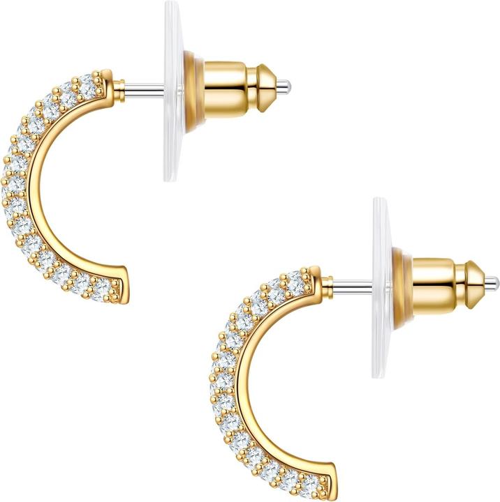 Actual product image Yokoamii Ladies hoop earrings - 36366 (Brass)