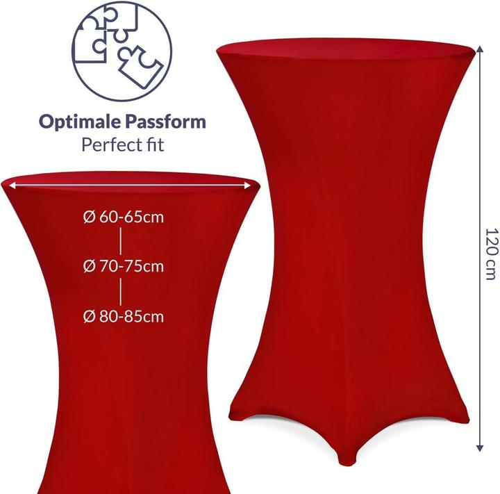 Produktbild Detex Stehtischhusse (60 x 120 cm)